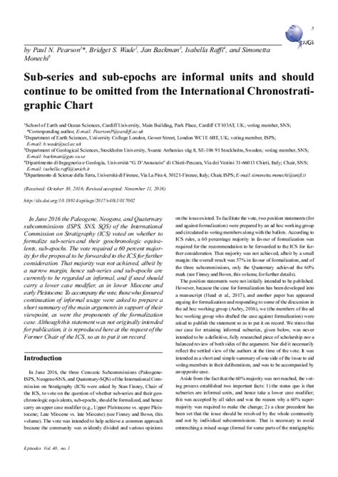 (PDF) Sub-series and sub-epochs are informal units and should continue to be omitted from the ...