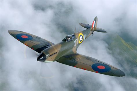 Download Warplane Aircraft Military Supermarine Spitfire HD Wallpaper