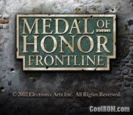 Medal of Honor - Frontline ROM (ISO) Download for Nintendo Gamecube ...