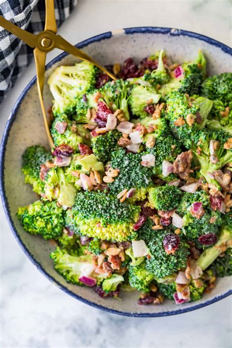 BEST Broccoli Salad (Creamy Broccoli Bacon Salad Recipe)