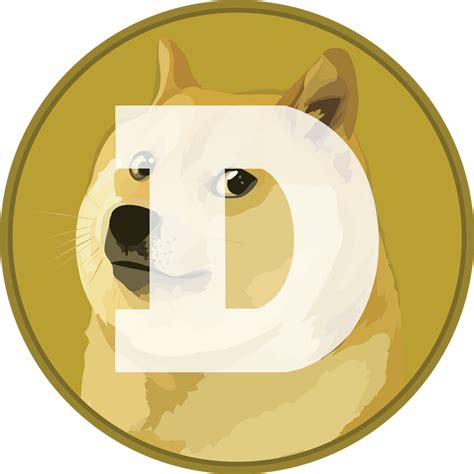 DogeCoin dog logo - download.