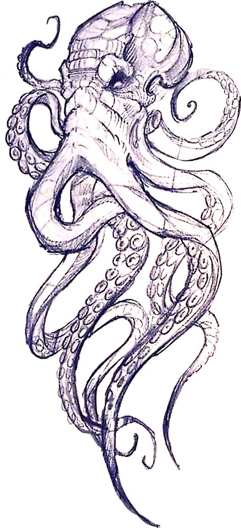 Octopus Drawing, Octopus Tattoo Design, Octopus Tattoos, Tattoo Design Drawings, Tattoo Sleeve ...