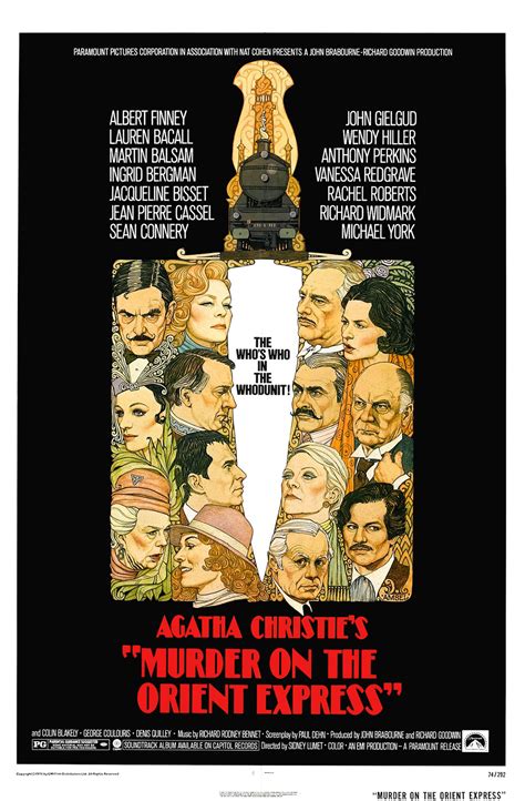 Murder on the Orient Express (#1 of 4): Extra Large Movie Poster Image ...