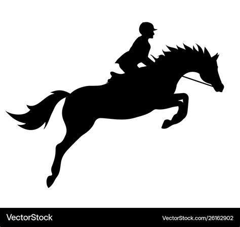 Jumping Horse Svg