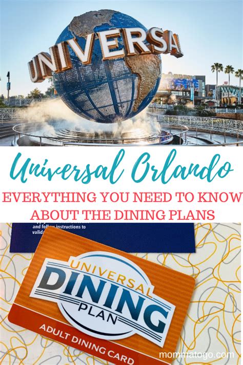 Is the Universal Dining Plan Worth It? Everything You Need To Know - Momma To Go Travel