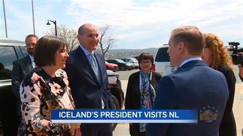 President of Iceland visits N.L. – NTV