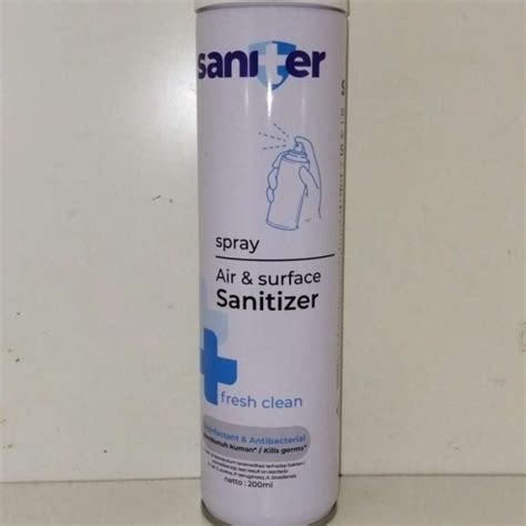 Jual SANITER AIR SANITIZER SPRAY 200ML di Seller freshco market ...