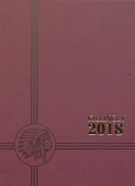 2018 yearbook from Killingly High School from Danielson, Connecticut