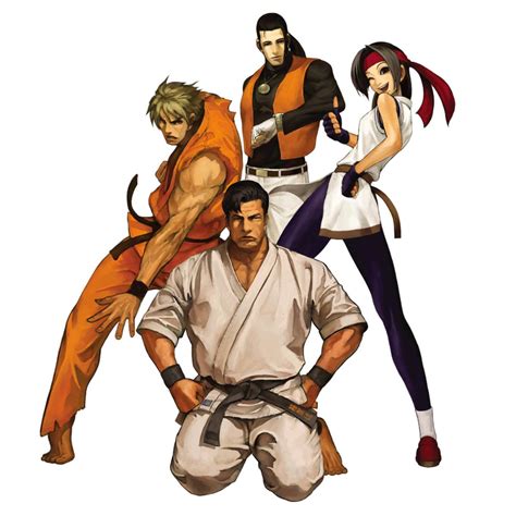 ART OF FIGHTING TEAM | King of fighters, Art of fighting, Fighter