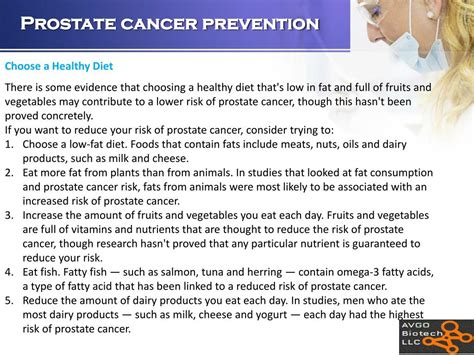 PPT - Prostate cancer prevention Ways to reduce your risk PowerPoint ...