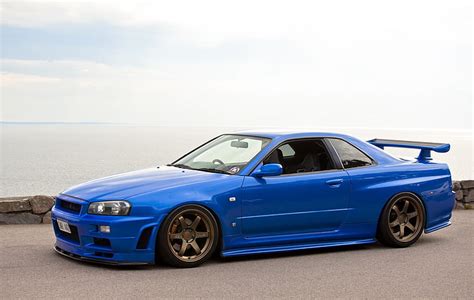 √100以上 nissan gtr r34 wallpaper blue 101447-Nissan skyline gtr r34 blue ...