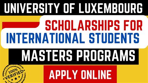 University of Luxembourg Offers Scholarships for International Students ...