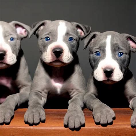 blue nose pitbull puppies | Stable Diffusion