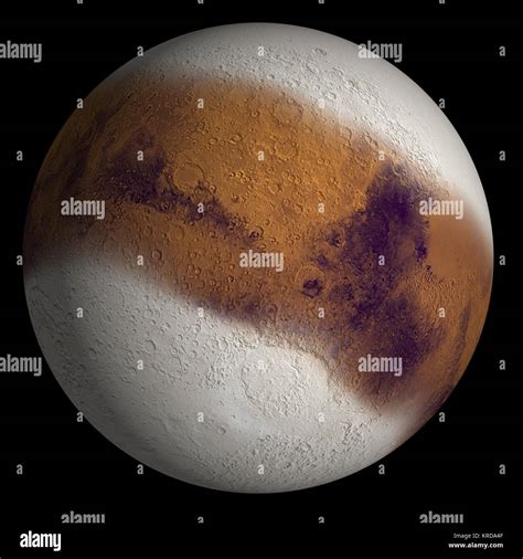 Mars Ice Age PIA04933 modest Stock Photo - Alamy