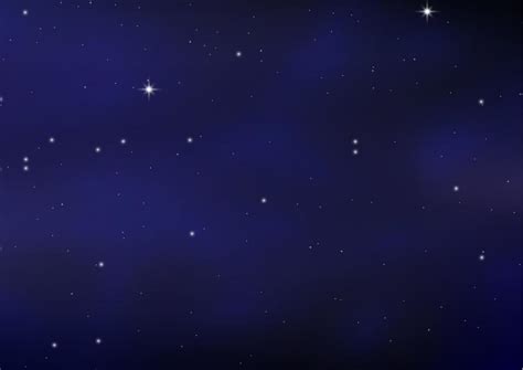 Night shining starry sky, blue space background with stars, space ...