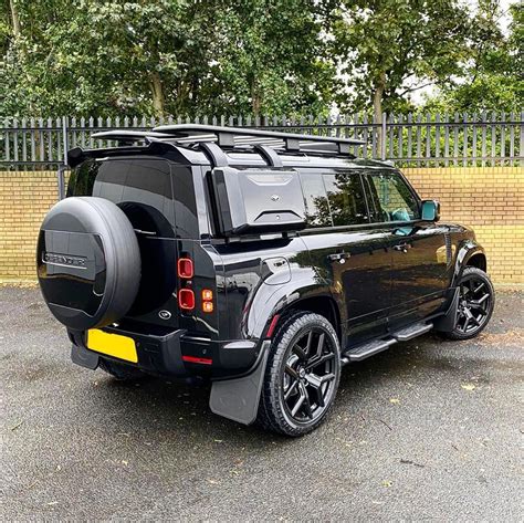 Blacked-Out Land Rover Defender with 22” Wheels Looks Properly Menacing ...