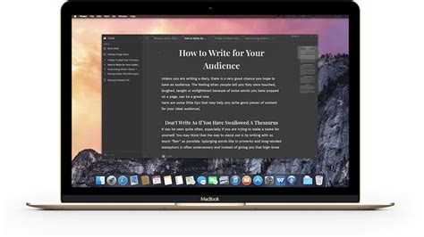 Write!, the Elegant Distraction-Free Writing App, Comes to the Mac