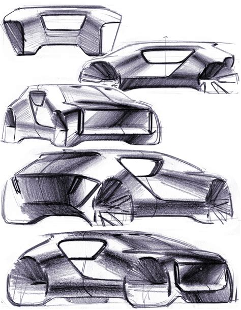 Random Sketches_1 on Behance Car Design Sketch, Car Sketch, Pencil ...