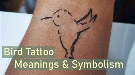 30 Bird Tattoo Ideas & The Meanings Behind Them