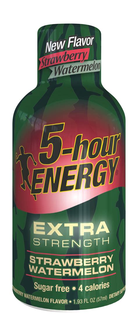 5-hour Energy Introduces Extra Strength Strawberry Watermelon Flavor - BevNET.com