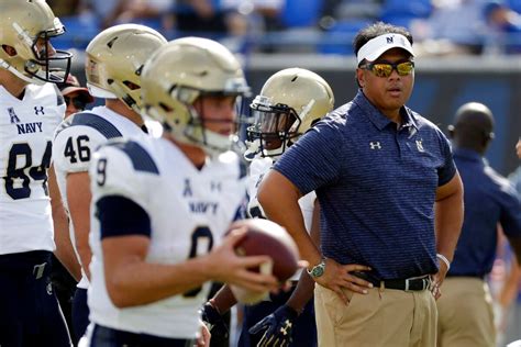 Navy head coach takes blame for lost season