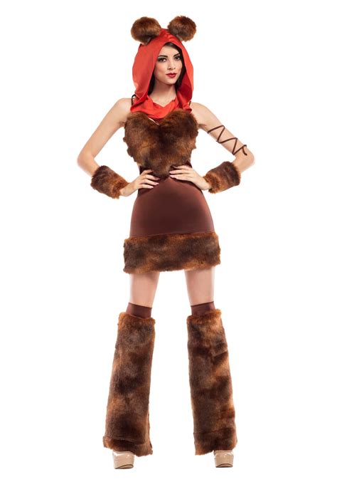 Women's Cute Furry Space Creature Costume