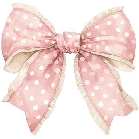 Coquette bow ribbon pattern accessories | Premium Photo Illustration ...