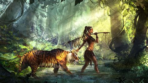 Tiger Art Wallpapers - Wallpaper Cave