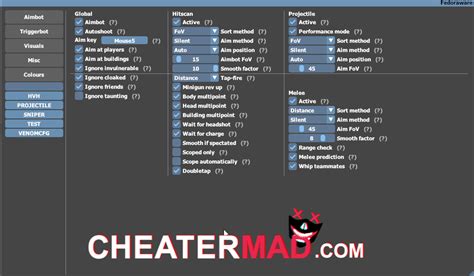 Fedoraware Team Fortress 2 Cheat | Free Hack for TF2 - CHEATERMAD.COM