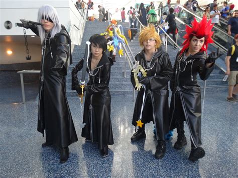 Kingdom Hearts - Riku (Organization XIII), Xion, Roxas (Or… | Flickr