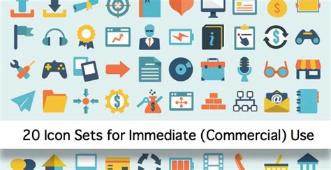 20 Free Icon Sets for Immediate (Commercial) Use | NOUPE