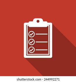 Clipboard Icon Stock Vector (Royalty Free) 244992271 | Shutterstock