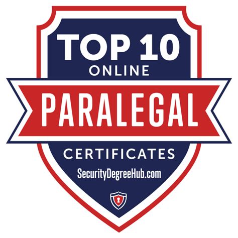 10 Top Online Paralegal Certificates - Security Degree Hub