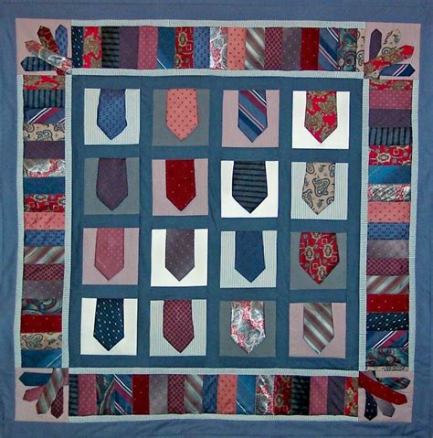 Free Printable Necktie Quilt Patterns