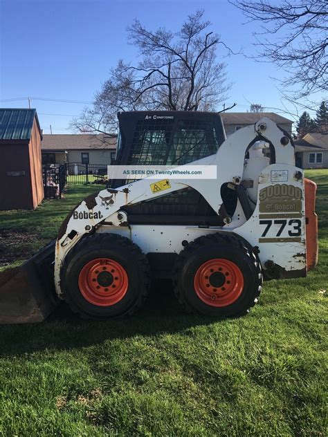 Bobcat 773 Enclosed Skid Steer Loaded G Series Anniversary Edition