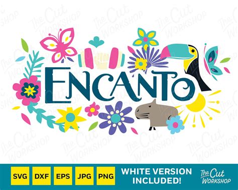 Encanto Logo Iconen Clipart Afbeeldingen Instant Digitale - Etsy Nederland