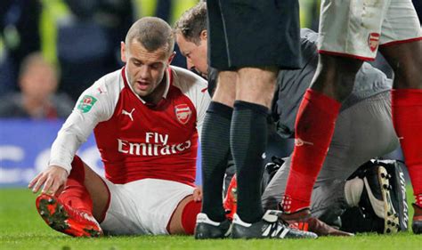 Jack Wilshere injury latest: Arsenal man suffers freak injury in Chelsea tie | Football | Sport ...