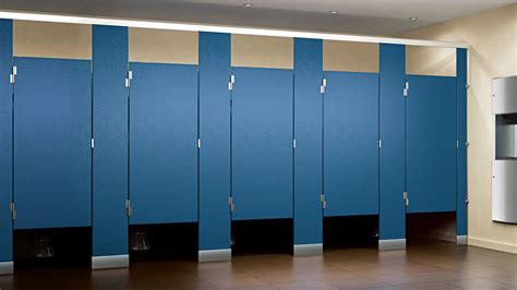 Solid Plastic Bathroom Partitions at Partitions Plus