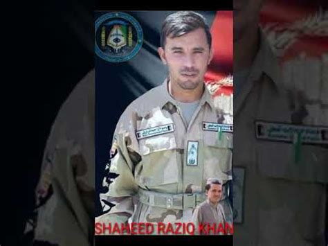 shaheed General Raziq khan achakzai song Abdul Raziq showqi - YouTube