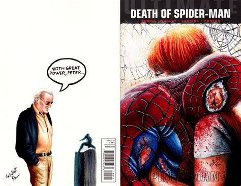 Death of Spider-man Cover by Glebe by Twynsunz on DeviantArt