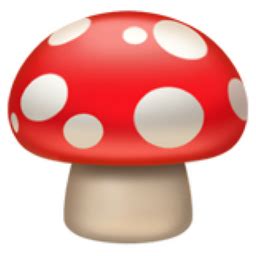 Mushroom Emoji (U+1F344)