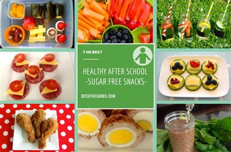 Healthy Sugar Free Snacks - perfect for the after school panic!