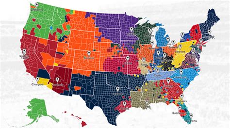 Twitter fan map shows you where NFL team fans are coming from - SBNation.com