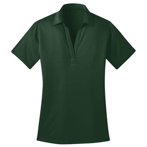 Port Authority - Port Authority Women's Durable Wicking Performance Polo Shirt_Dark Green_X ...