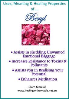 Beryl - Metaphysical Healing Properties