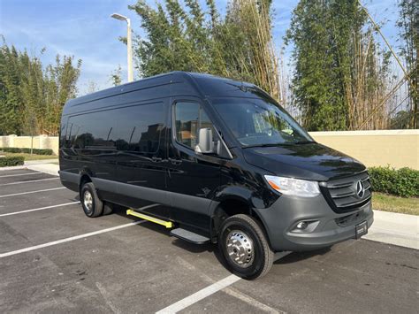 Fleet: 14 Passenger Mercedes Sprinter Luxury Van | ACE Luxury ...