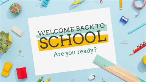 Church Preaching Slide: Welcome Back to School - SermonCentral.com