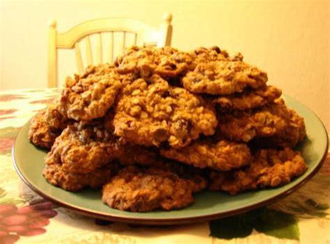 Oatmeal Craisins Dark Chocolate Chip Cookies Recipe | Just A Pinch