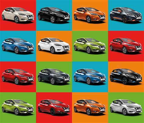 Nissan Reveals Changing Face of Micra Colours – Nissan Insider