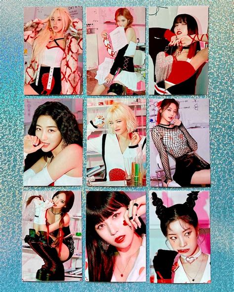 TWICE Formula of Love Concept Photocards BREAK IT Ver. - Etsy